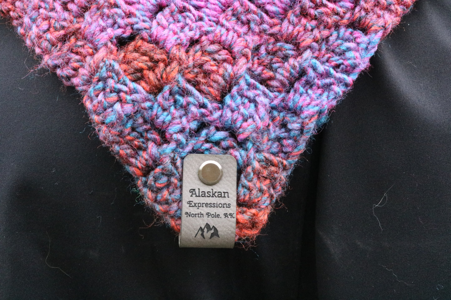 Crochet Triangle Shawl (Northern Lights)