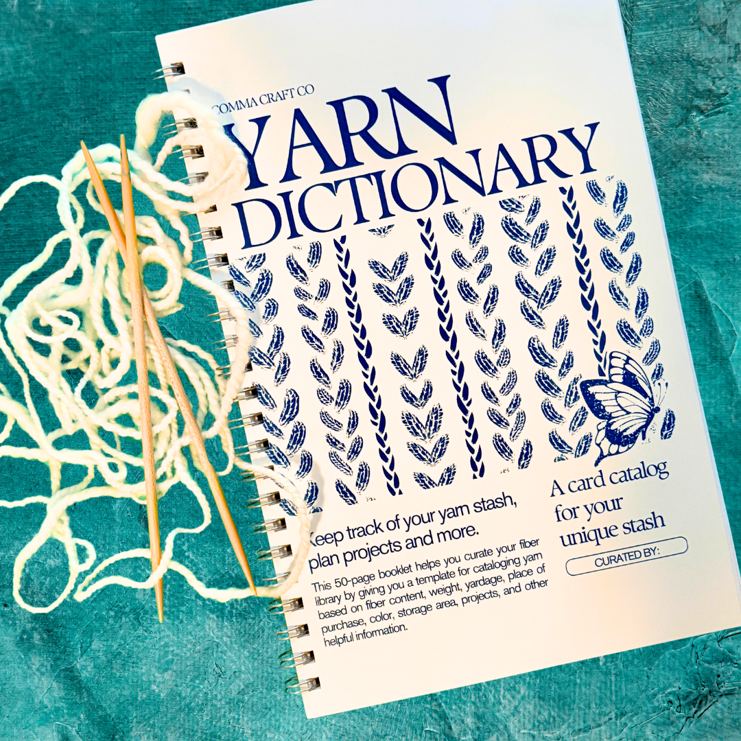 Yarn Dictionary - Customizable Journal Notebook for Knitting