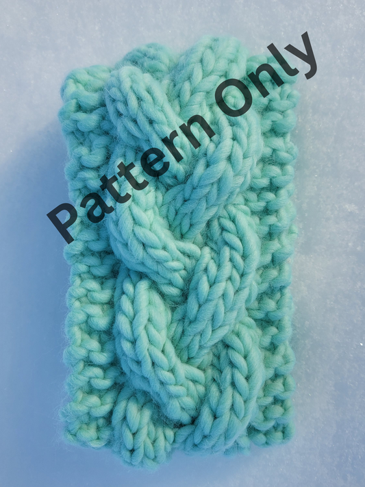 Alaskan Cable Headband Pattern Only