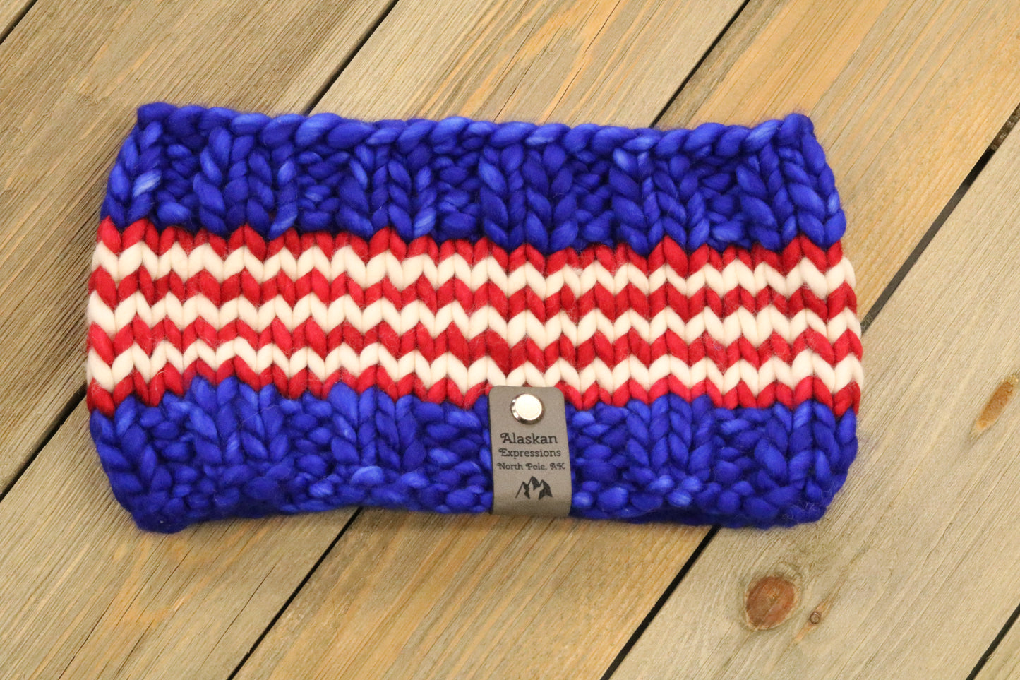 Patriotic USA Headband (Merino Wool)
