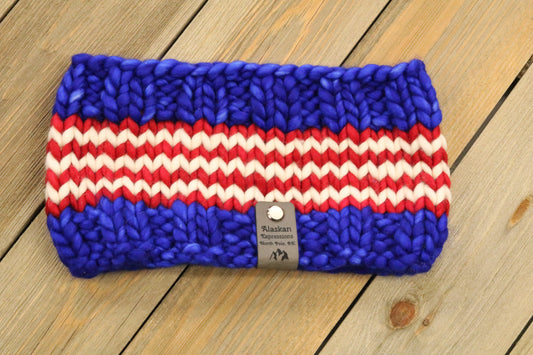 Patriotic USA Headband (Merino Wool)