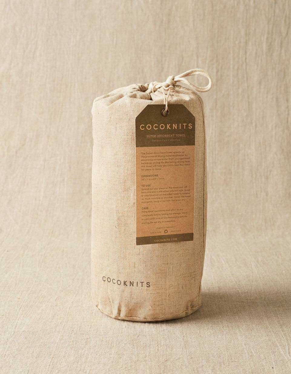 Super-Absorbent Towel- Coco Knits