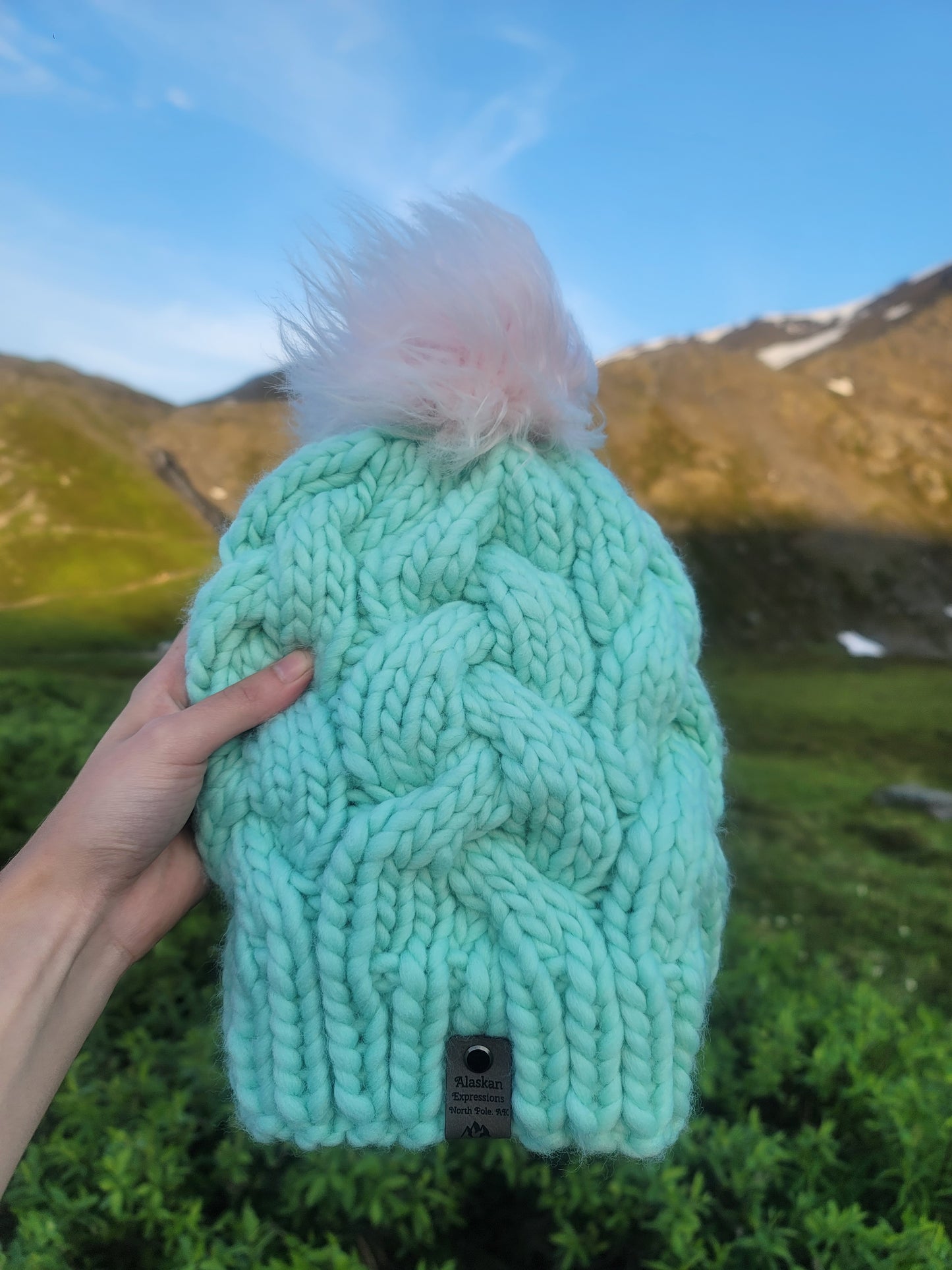 Alaskan Cables Hat Pattern Only