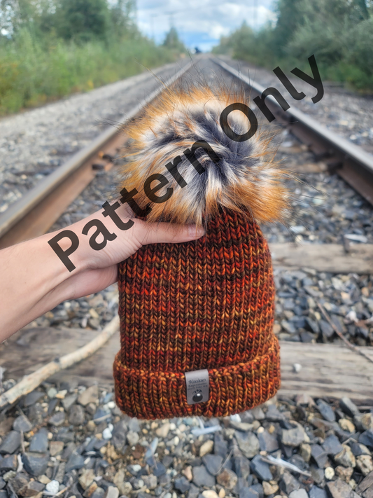 Aspen Ribbed Hat Pattern Only