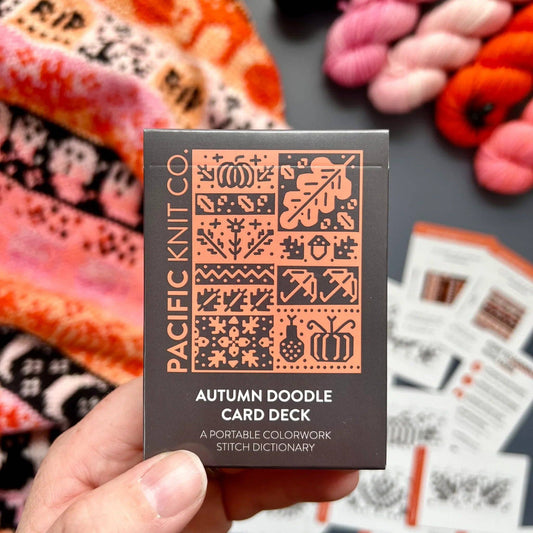 Autumn Doodle Card Deck (Core Deck) by Pacific Knit Co