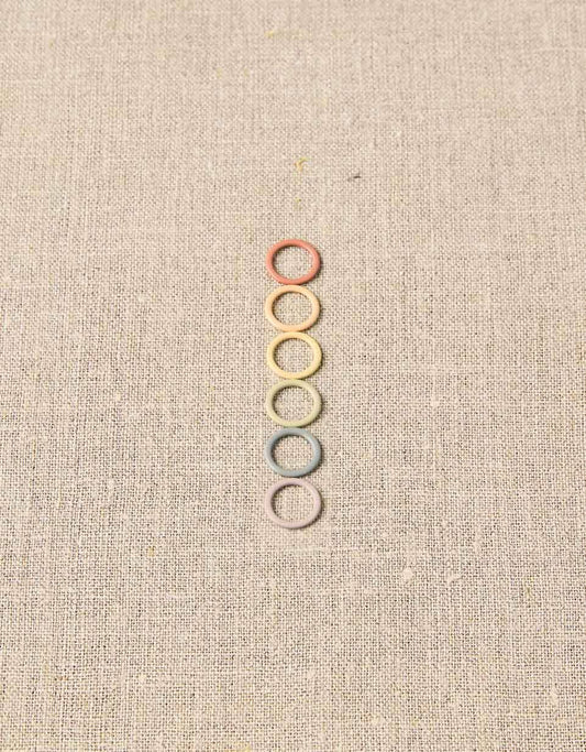 Ring Stitch Markers - Earth Tones Coco Knits