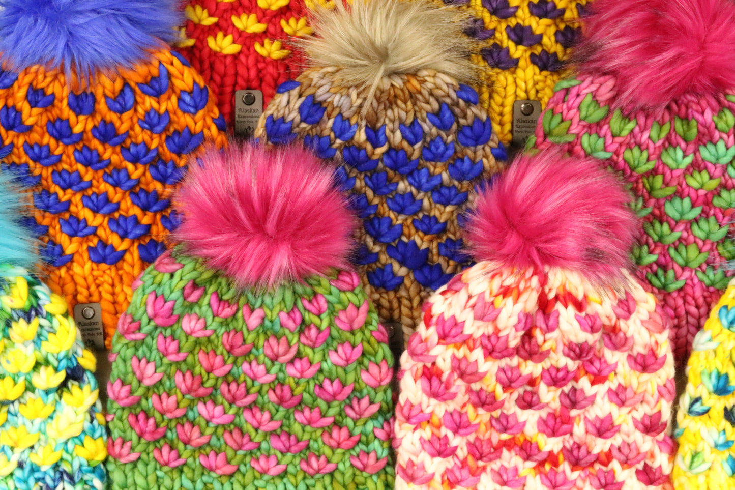 Custom Order Knit Lotus Hat