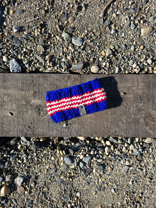 Patriotic USA Headband (Merino Wool)