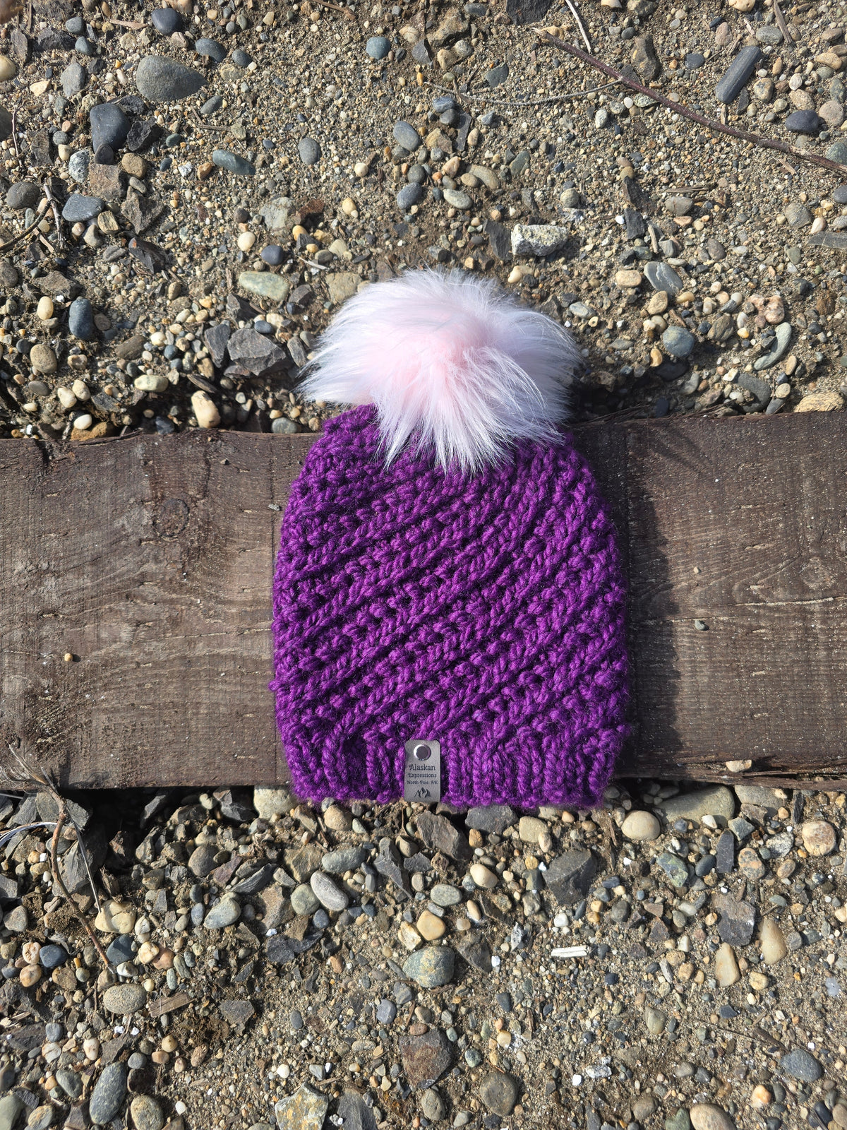 Gails of November Adult Hat (Dark Purple)