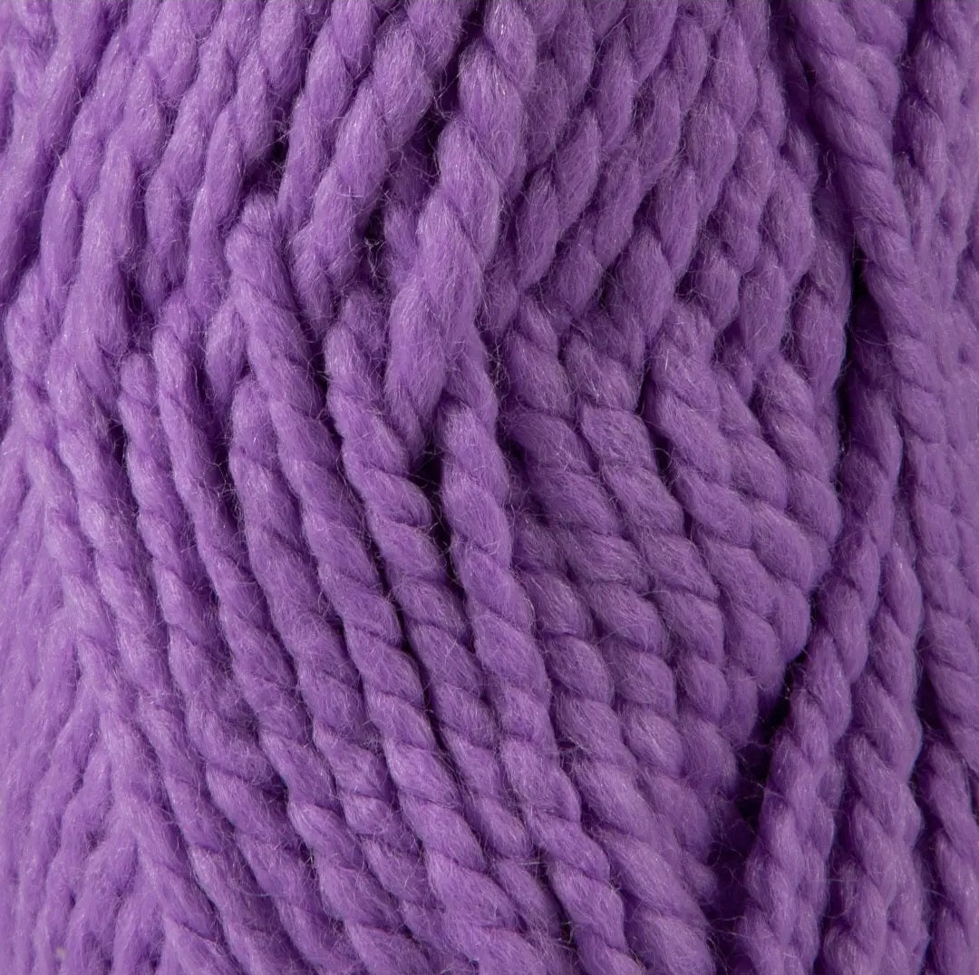 Sensy Woolly Yarn, 3.5 oz, 66 Yards, Gauge 6 Super Bulky: Lilac / 1 Skein