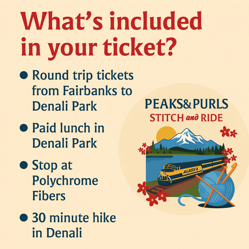 Peaks and Purls Stitch and Ride