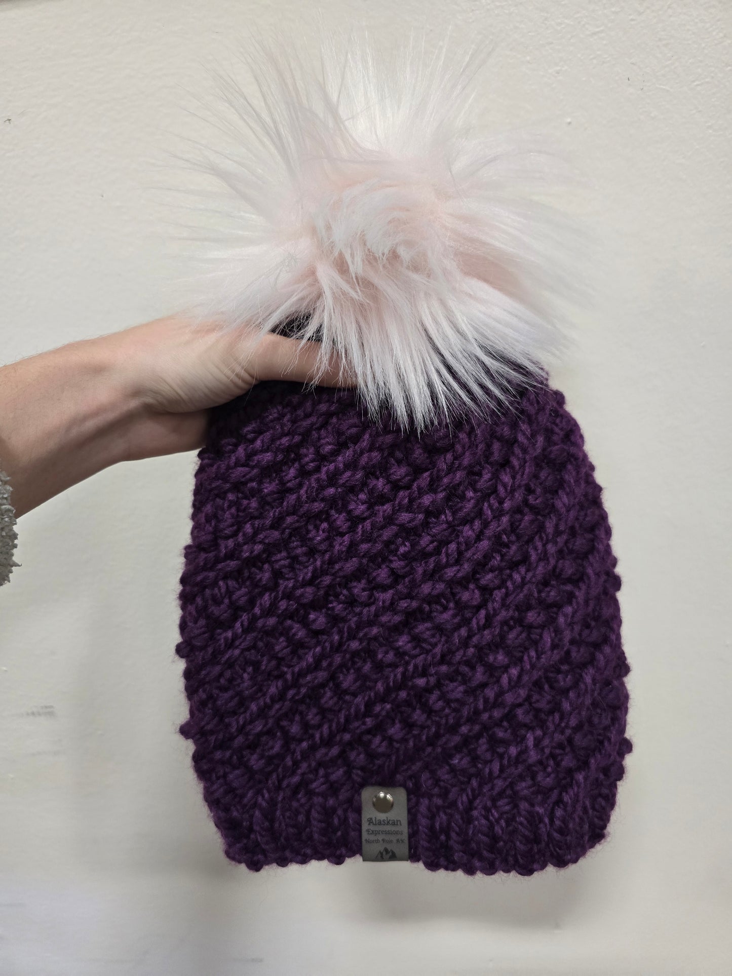 Gails of November Adult Hat (Dark Purple)
